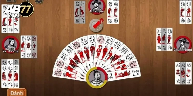 Tìm hiểu về cách chơi chắn đơn giản hiệu quả nhất 1 Người chơi đang chơi trực tiếp bài chắn trên chiếu